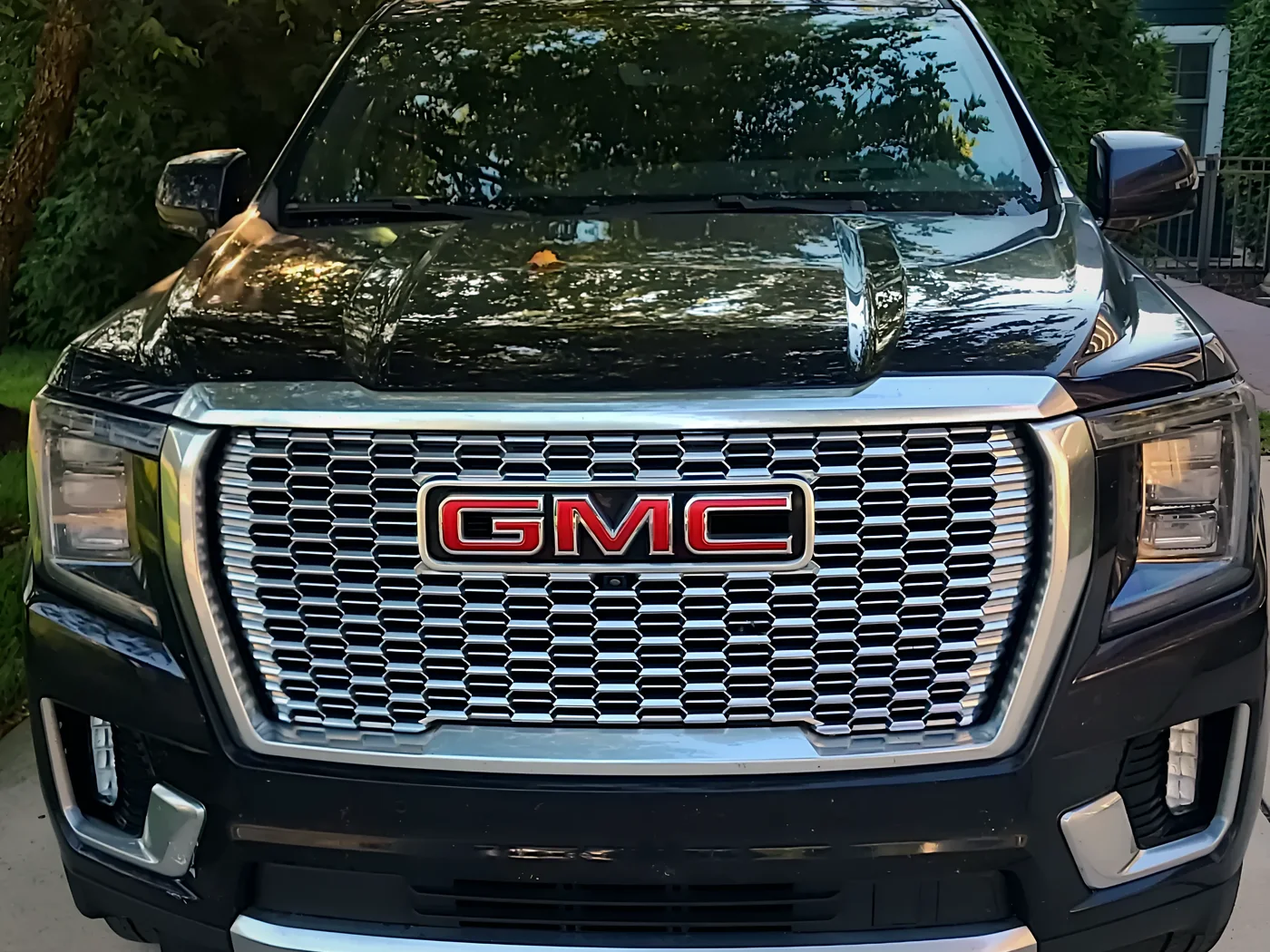 Black GMC Yukon Denali after an A-Class exterior wash